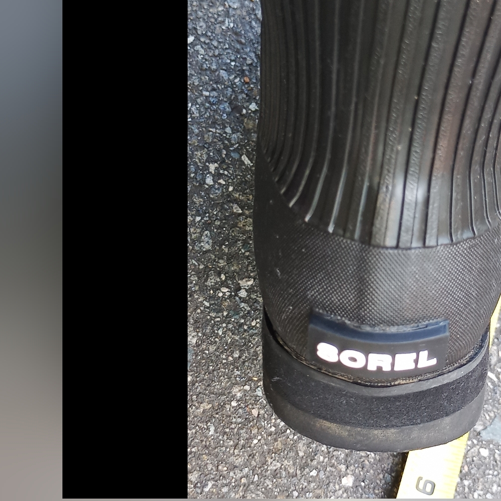 Sorel Joan Wedge Tall Waterproof (low heel) Rain Boots (pre-loved) - Picture 10 of 16